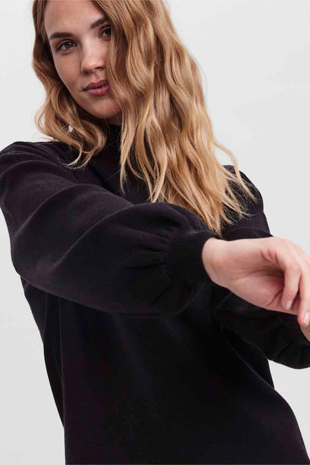VMNANCY LS FUNNELNECK DRESS NOOS