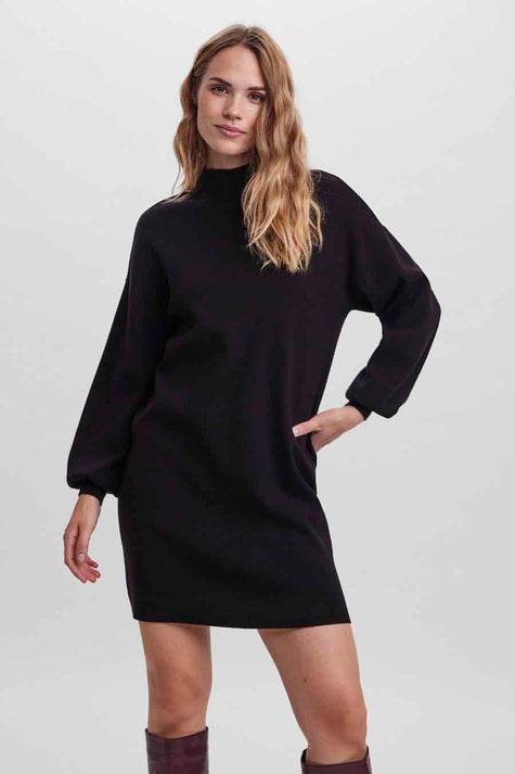 VMNANCY LS FUNNELNECK DRESS NOOS