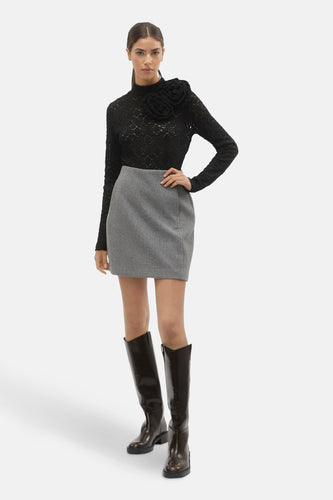 Jupe courte - gris - VERO MODA® - 8