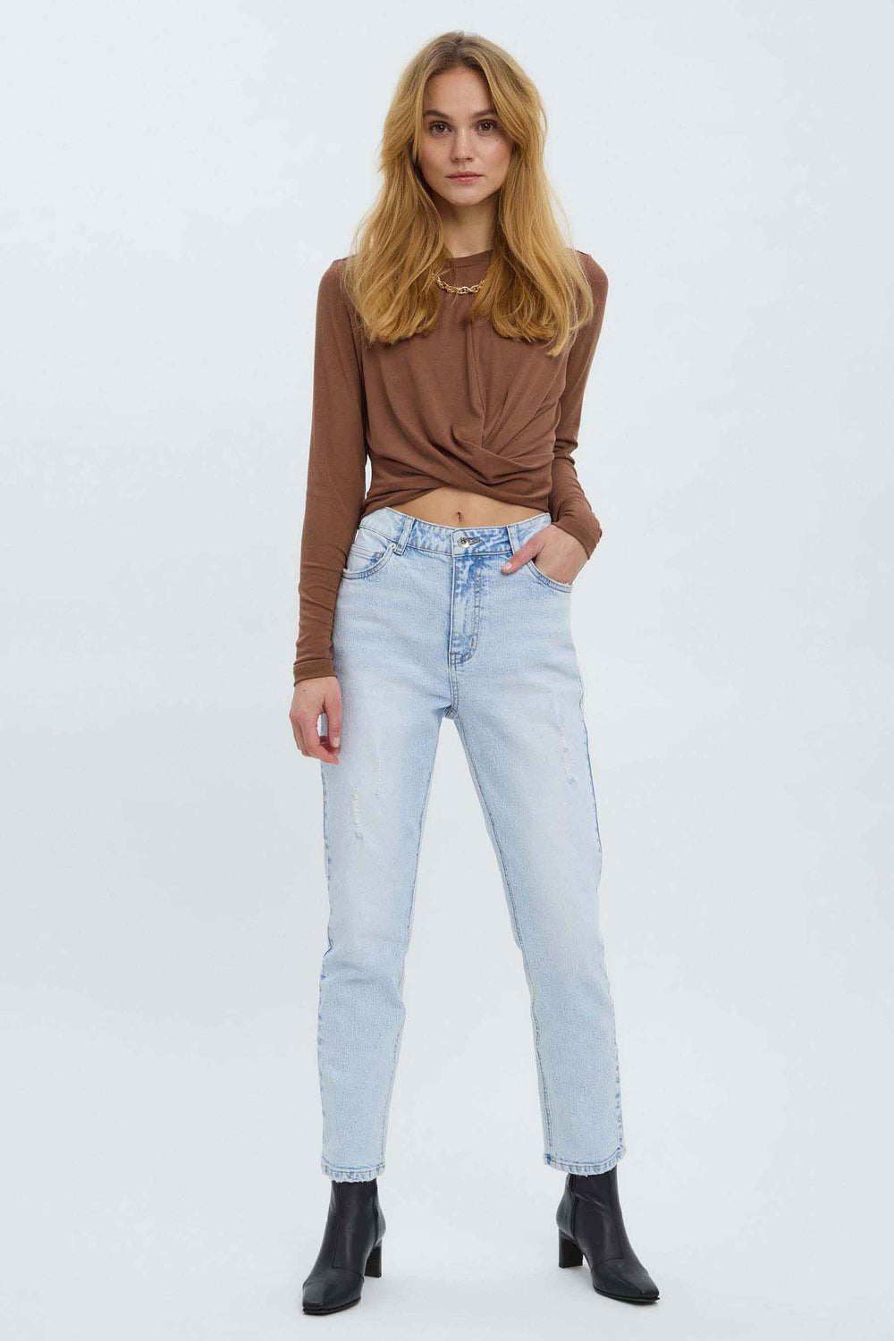 Jeans straight Light blue denim - VERO MODA®