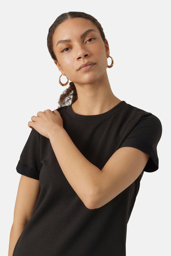 VMSASHAMILLA SS SWEAT DRESS NOOS - VERO MODA®