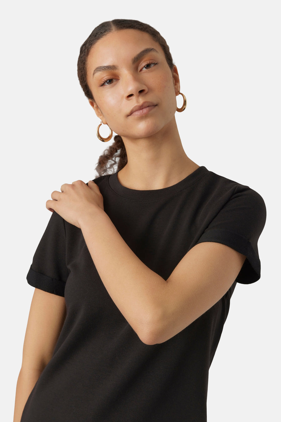 VMSASHAMILLA SS SWEAT DRESS NOOS - VERO MODA®