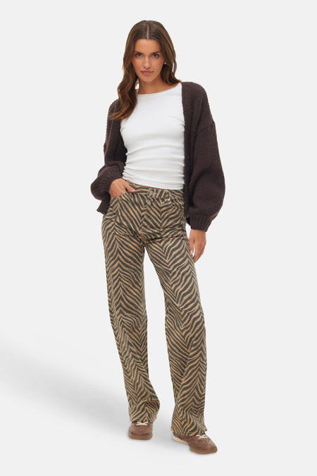 Cardigan - brun