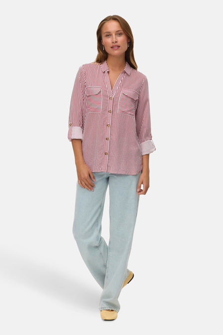 VMBUMPY L/S SHIRT NEW WVN GA NOOS