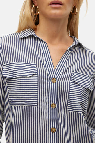 Chemise &agrave; manches longues - blanc