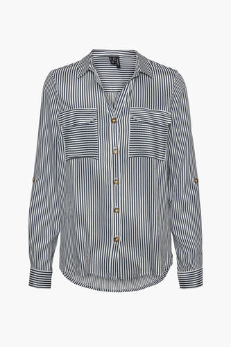 Chemise &agrave; manches longues - blanc