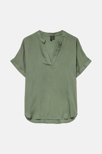 Blouse à manches courtes - vert - VERO MODA®