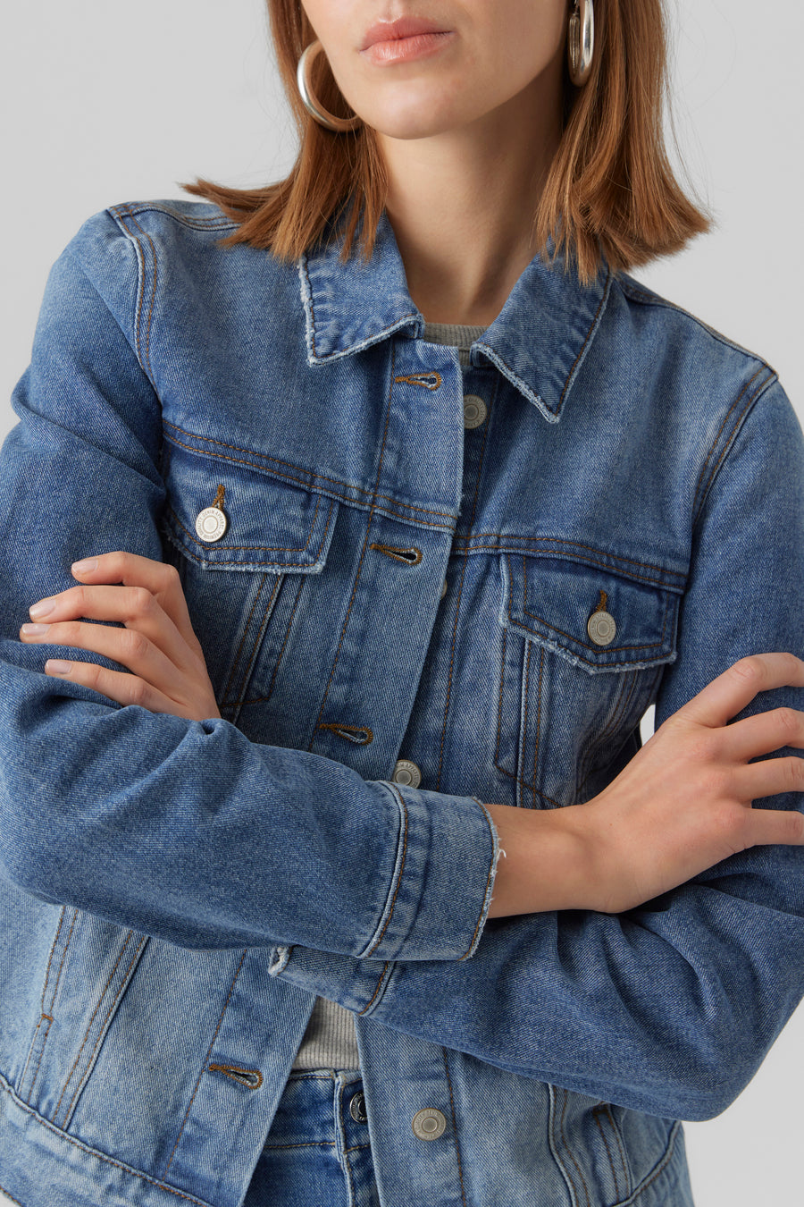 Veste en jean - bleu - VERO MODA®