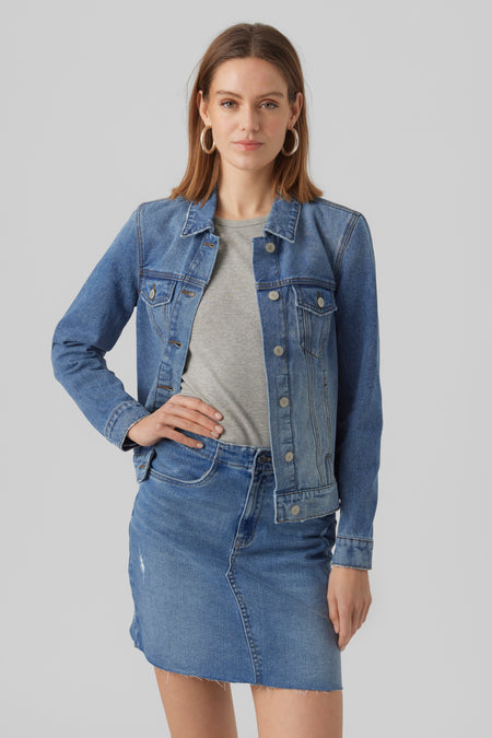 Veste en jean - bleu