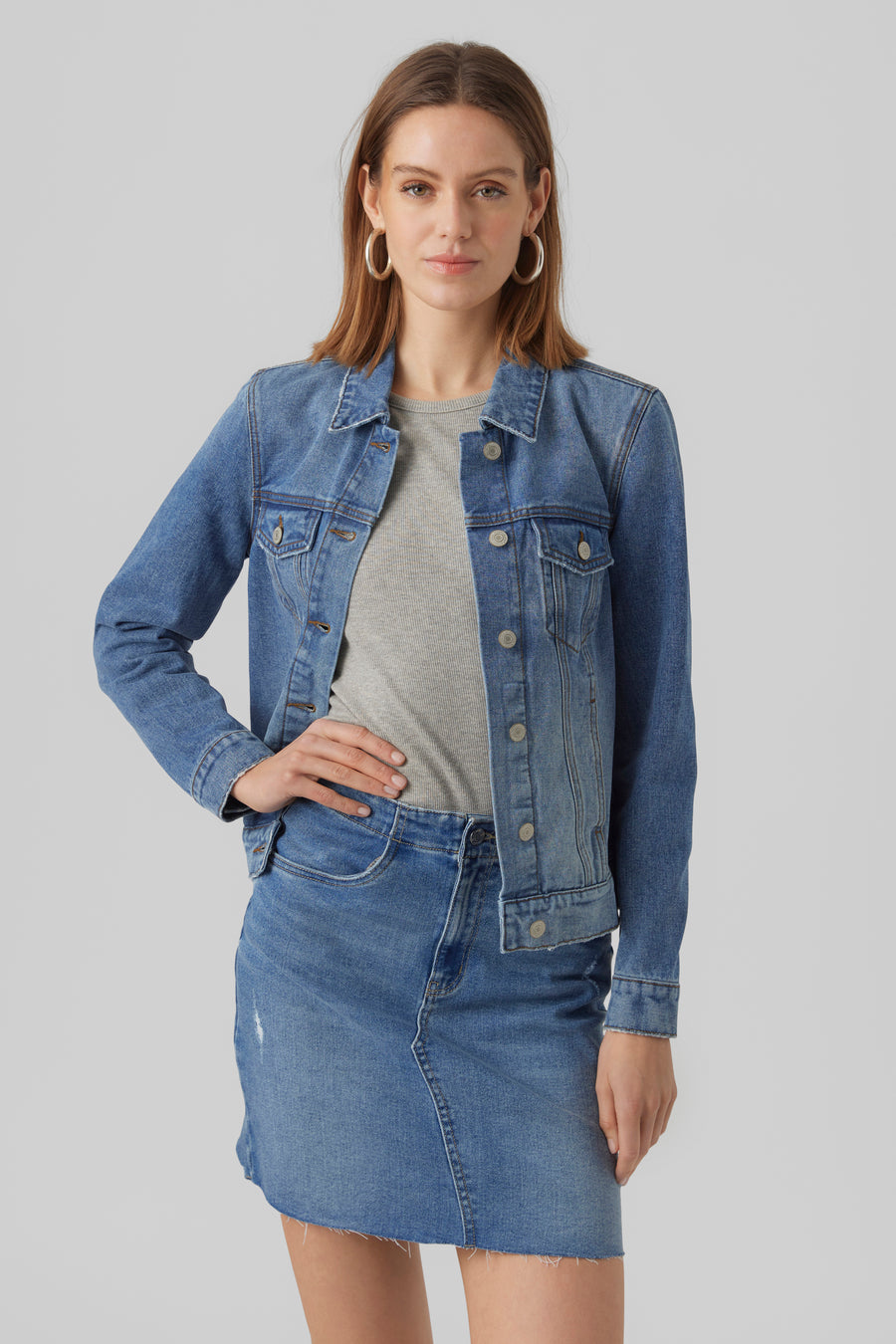 Veste en jean - bleu - VERO MODA®