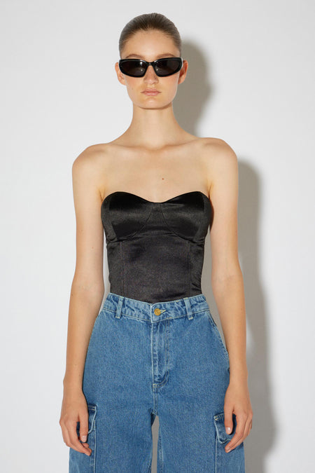 Top - noir