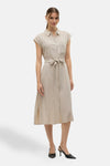 VMMYMILO SL CALF SHIRT DRESS WVN GA