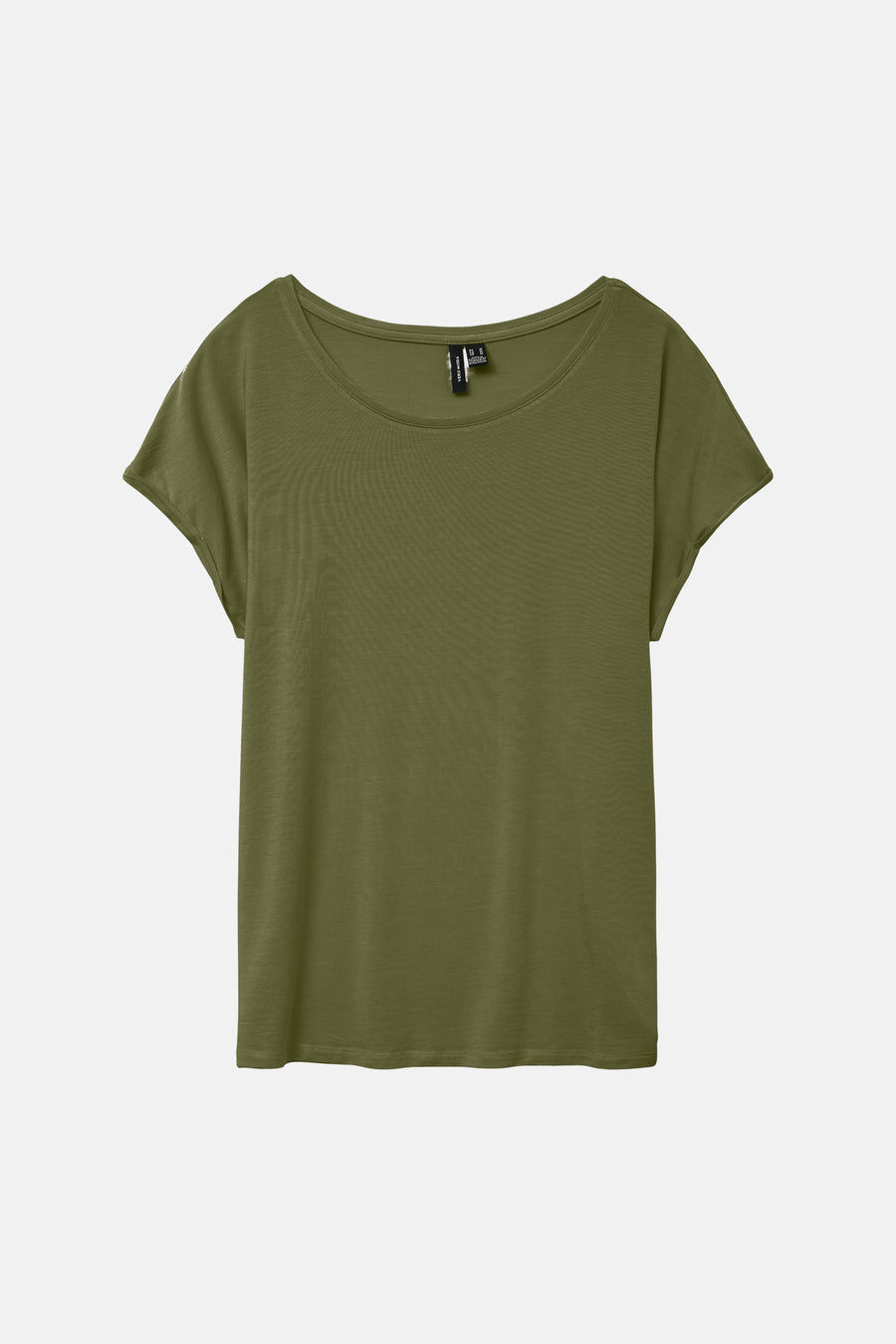 Top uni manche courte vert - VERO MODA®