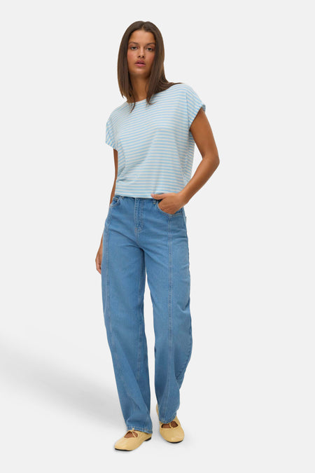 T-shirt (manches courtes) bleu - VERO MODA®