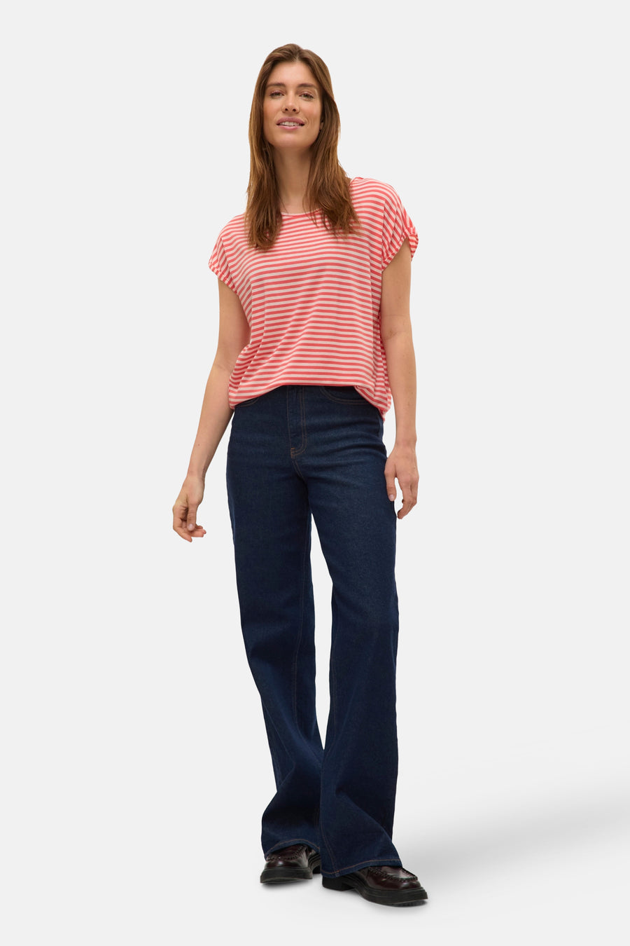 T-shirt à manches courtes - orange - VERO MODA®