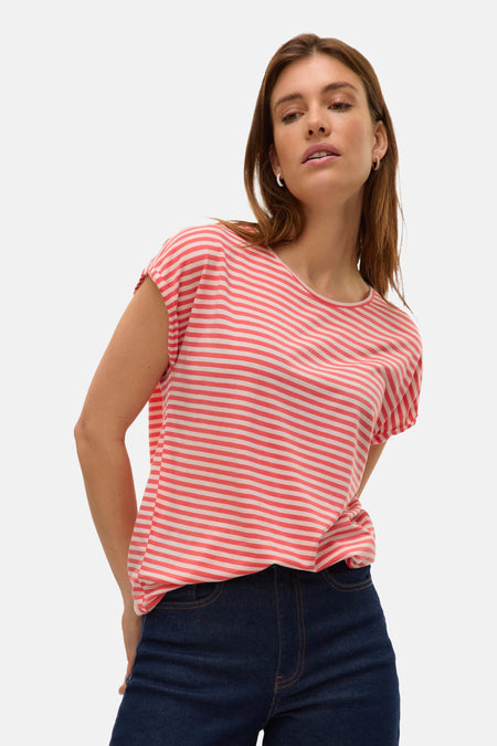 VMAVA SS TOP STRIPE GA JRS  NOOS