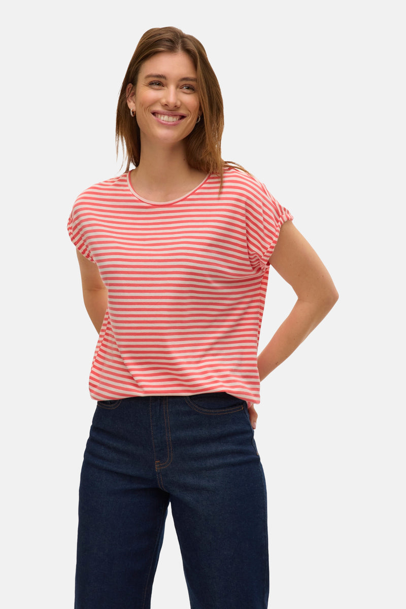 VMAVA SS TOP STRIPE GA JRS  NOOS