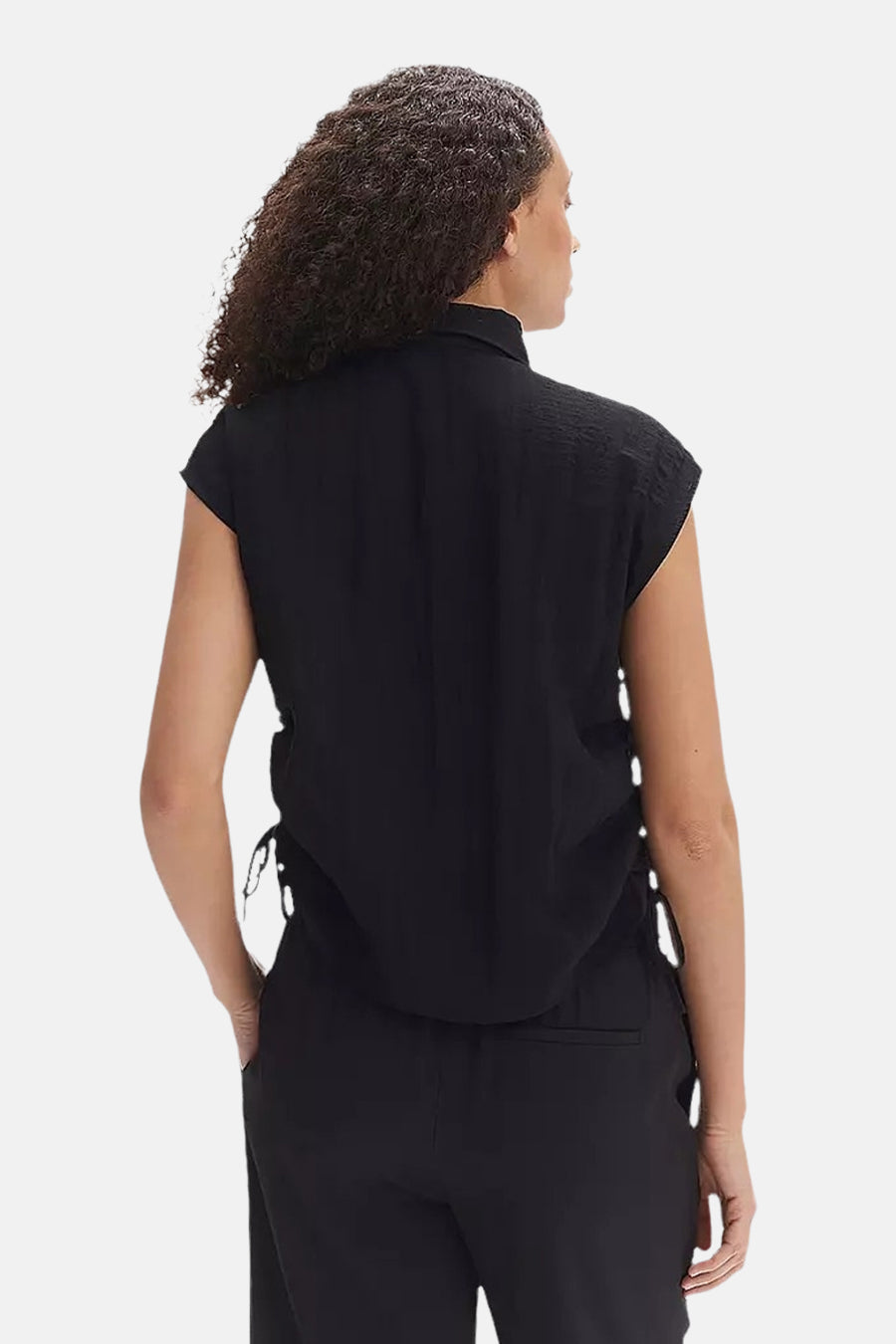 Chemise à manches courtes - noir