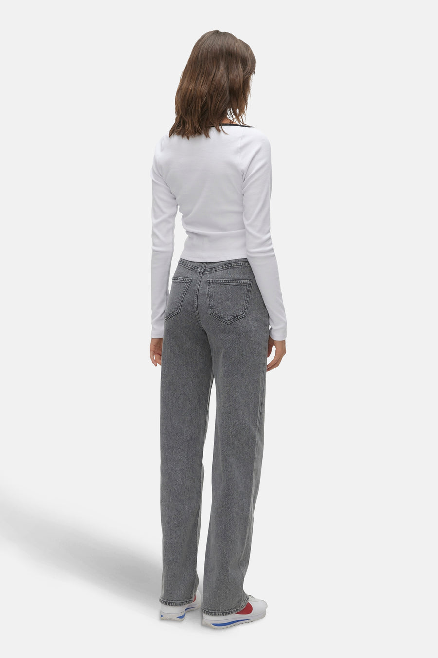 Jeans wide mid grey denim - VERO MODA® - VERO MODA® - 3