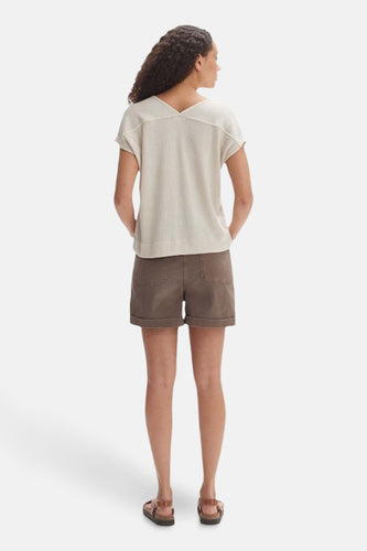 Blouse à manches courtes - écru - OPUS