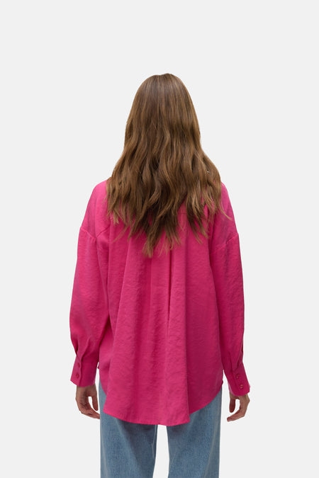 VMQUEENY LS OVERSIZE SHIRT WVN GA NOOS