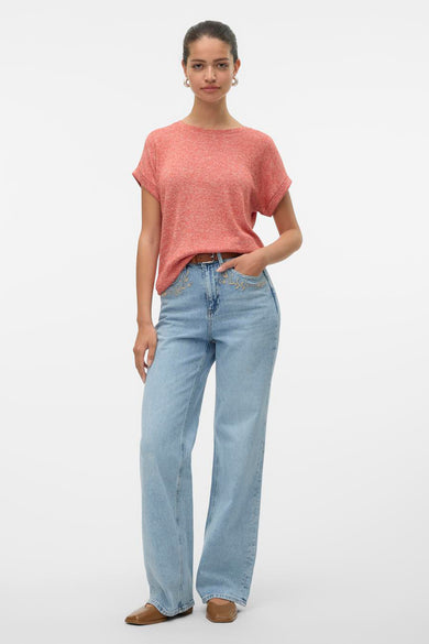 VMBRIANNA SS O-NECK PULLOVER BOO  REP