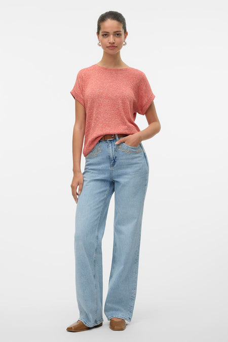 VMBRIANNA SS O-NECK PULLOVER BOO  REP