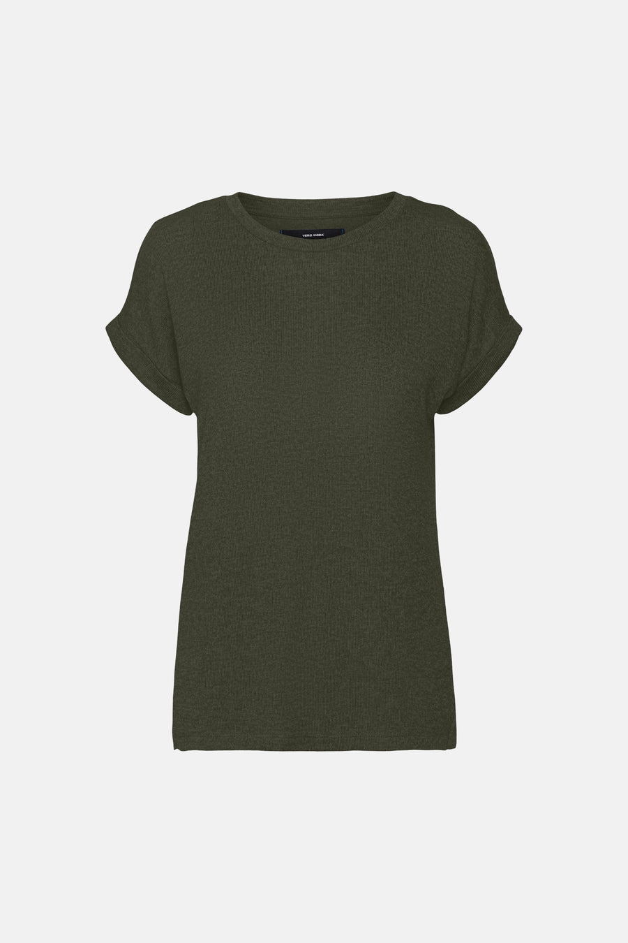 Top uni manche courte vert - VERO MODA®