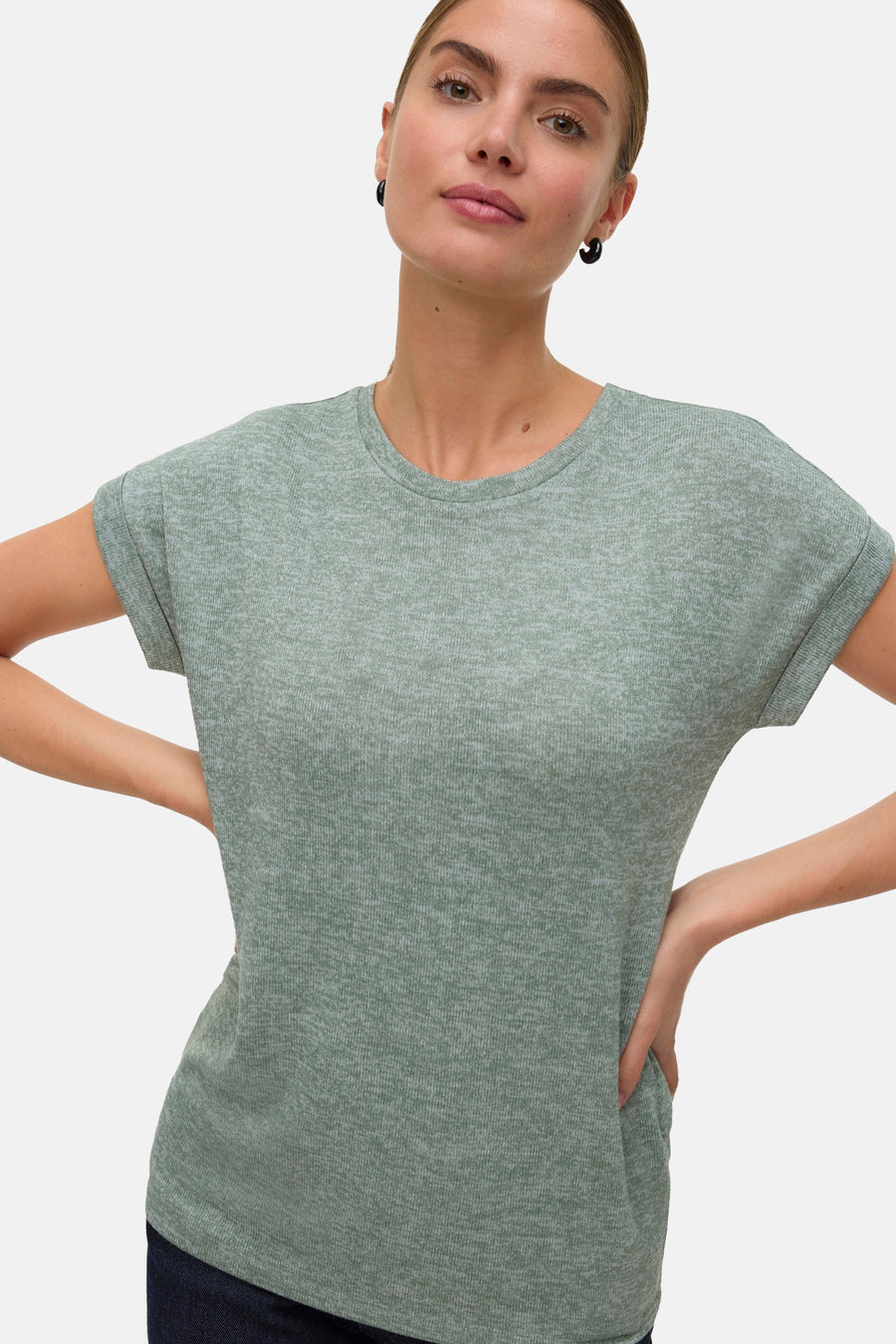 T-shirt à manches courtes - vert - VERO MODA®