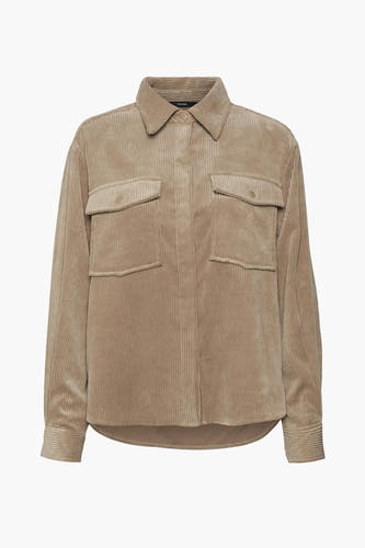 Chemise &agrave; manches longues - argent