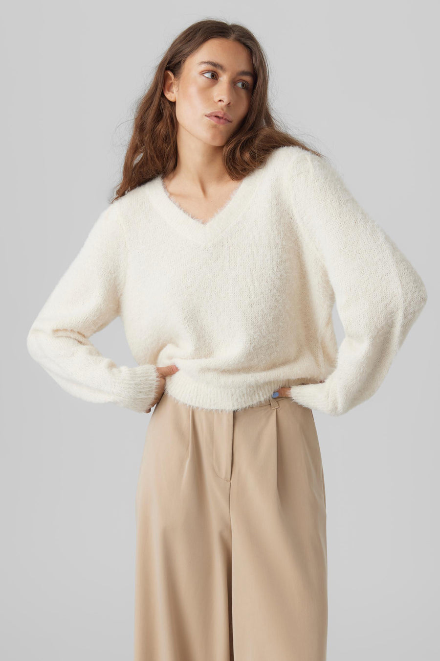 Pull - beige