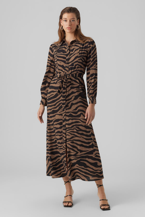 Robes manches longues Brun - VERO MODA®