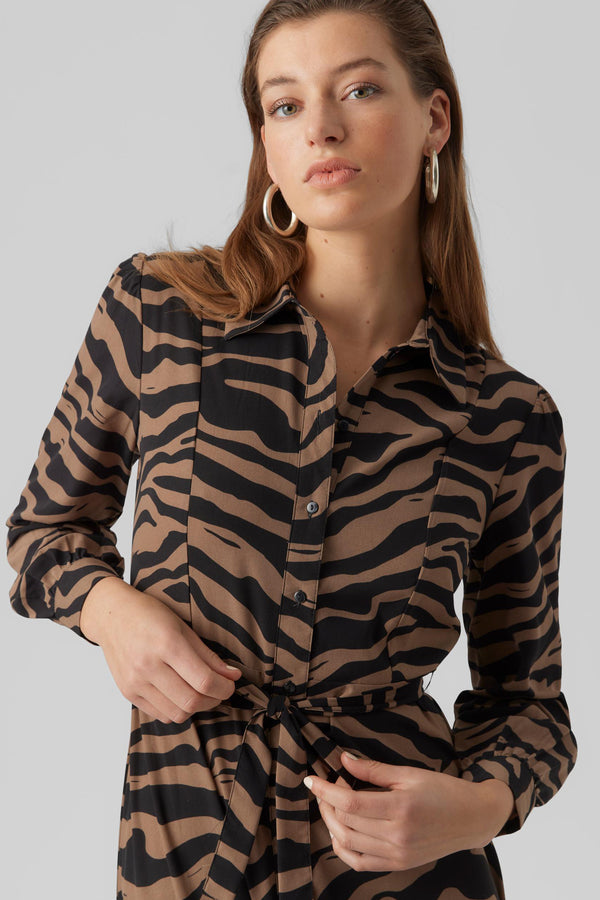 Robes manches longues Brun - VERO MODA®