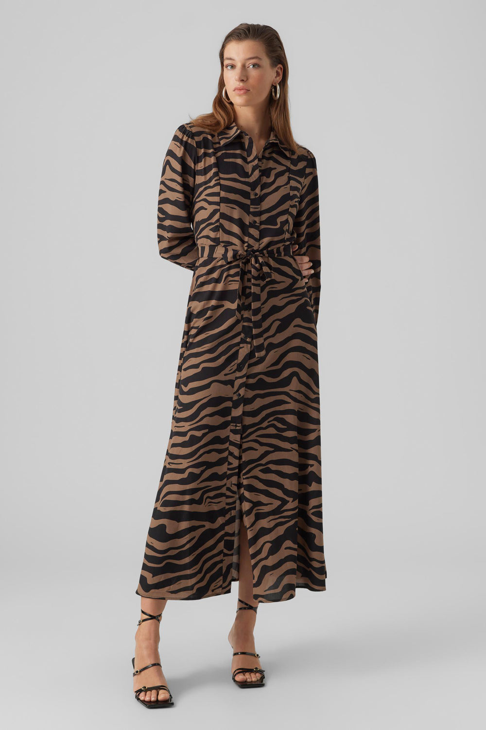 Robes manches longues Brun - VERO MODA®