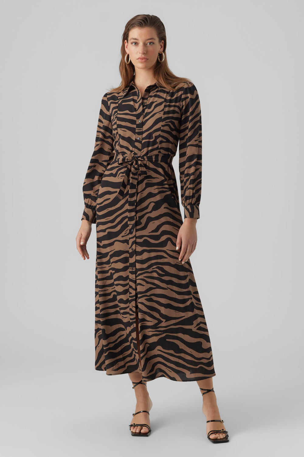 Robes manches longues Brun - VERO MODA®