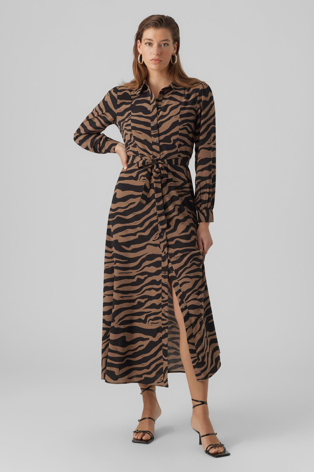 Robes manches longues Brun - VERO MODA®