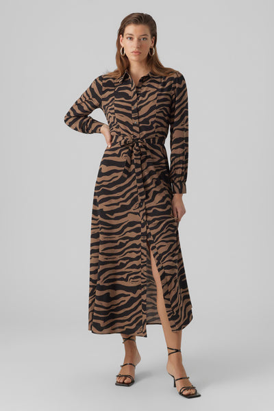 Robes manches longues Brun - VERO MODA®