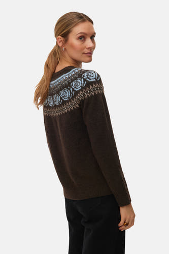 Pull col O brun - VERO MODA®