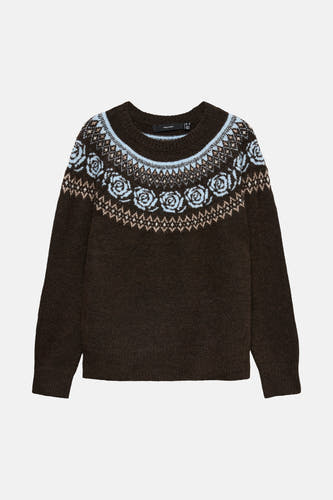 Pull col O brun - VERO MODA®