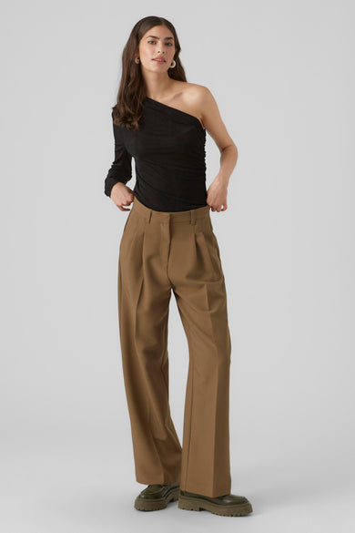 Pantalon costume - brun