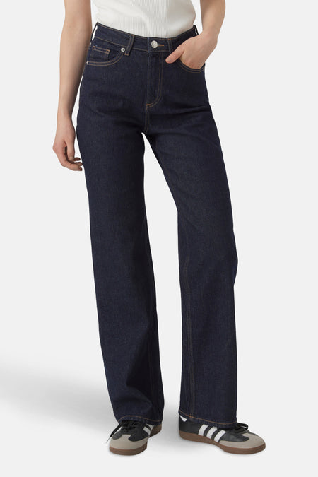 VMTESSA HR WIDE JEANS RA369 GA NOOS