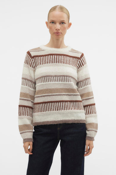 VMNEWEMBRACE LS O-NECK PULLOVER GA BOO
