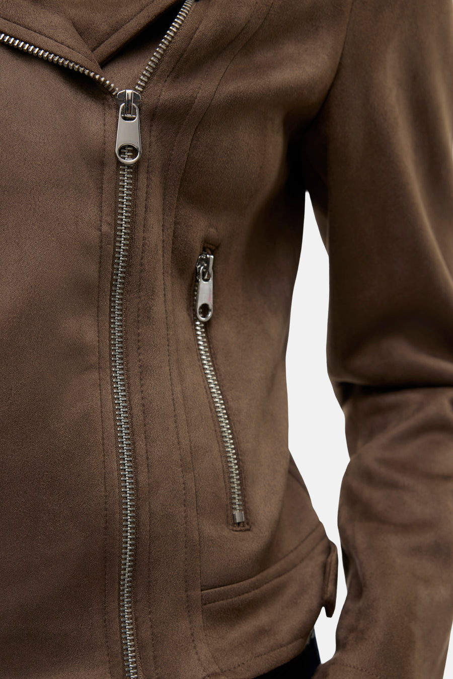 Veste en cuir brun - VERO MODA®