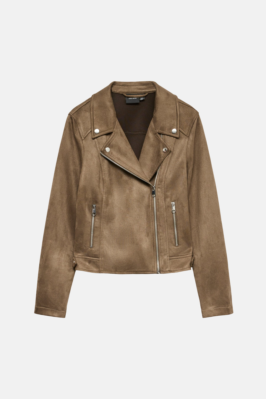 Veste en cuir brun - VERO MODA®