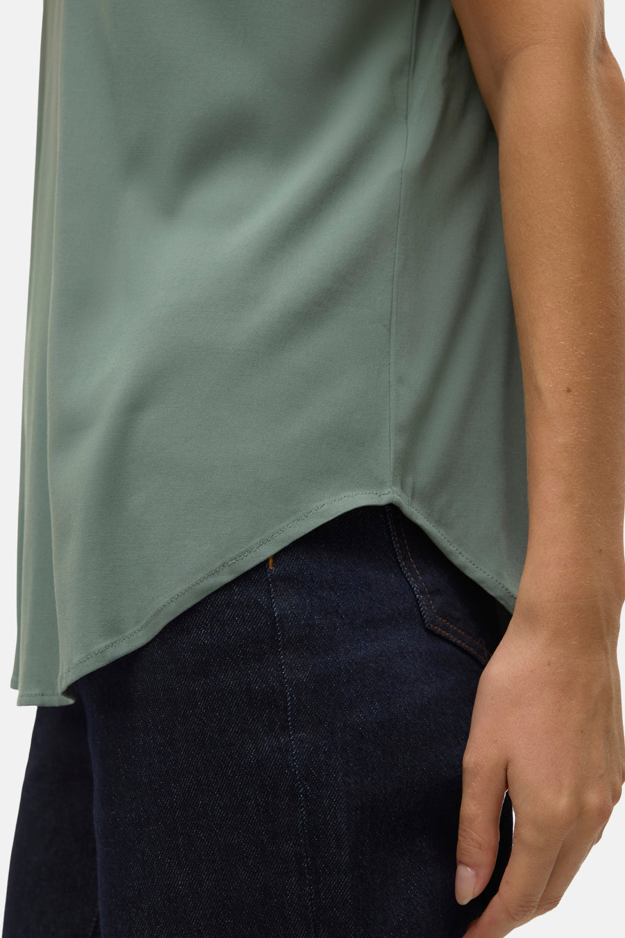 Blouse à manches courtes - vert - VERO MODA®