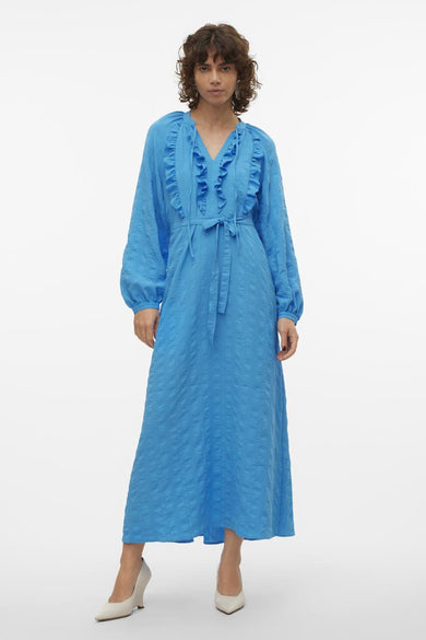VMGINNY FABI LS ANKLE DRESS WVN GA