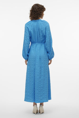 Robe &agrave; manches longues - bleu - VERO MODA® - 6