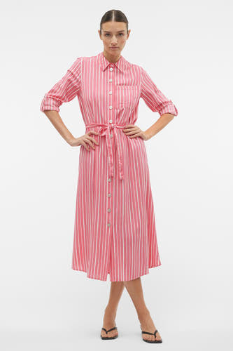 Robes à manches longues - rose