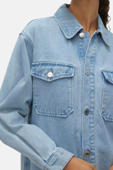 VMNAYA OVERSIZED DENIM SHIRT MIX NOOS