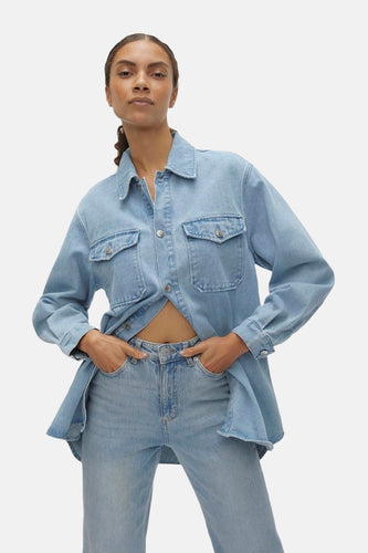 Chemise en jean - light blue denim - VERO MODA®